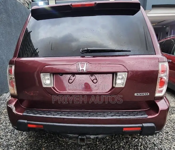 Honda Pilot 2008 Red