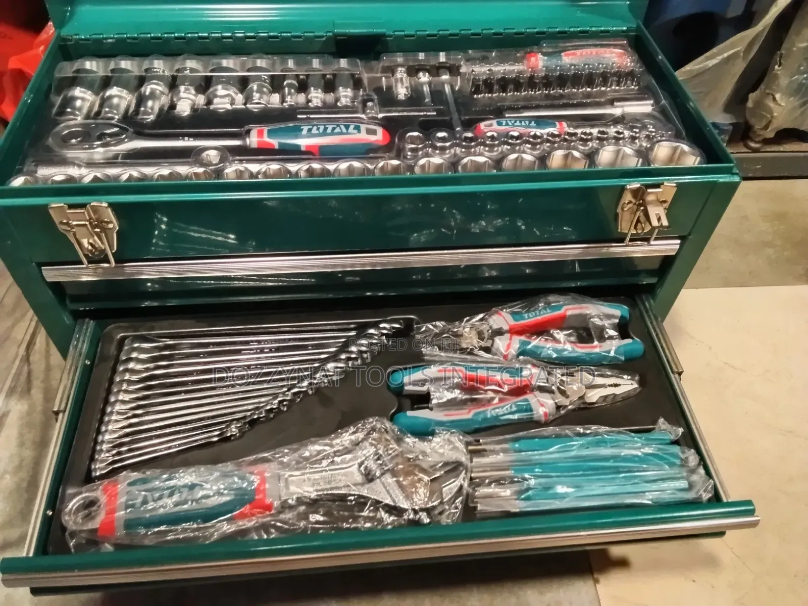 132 PCS Total Tools Box Set