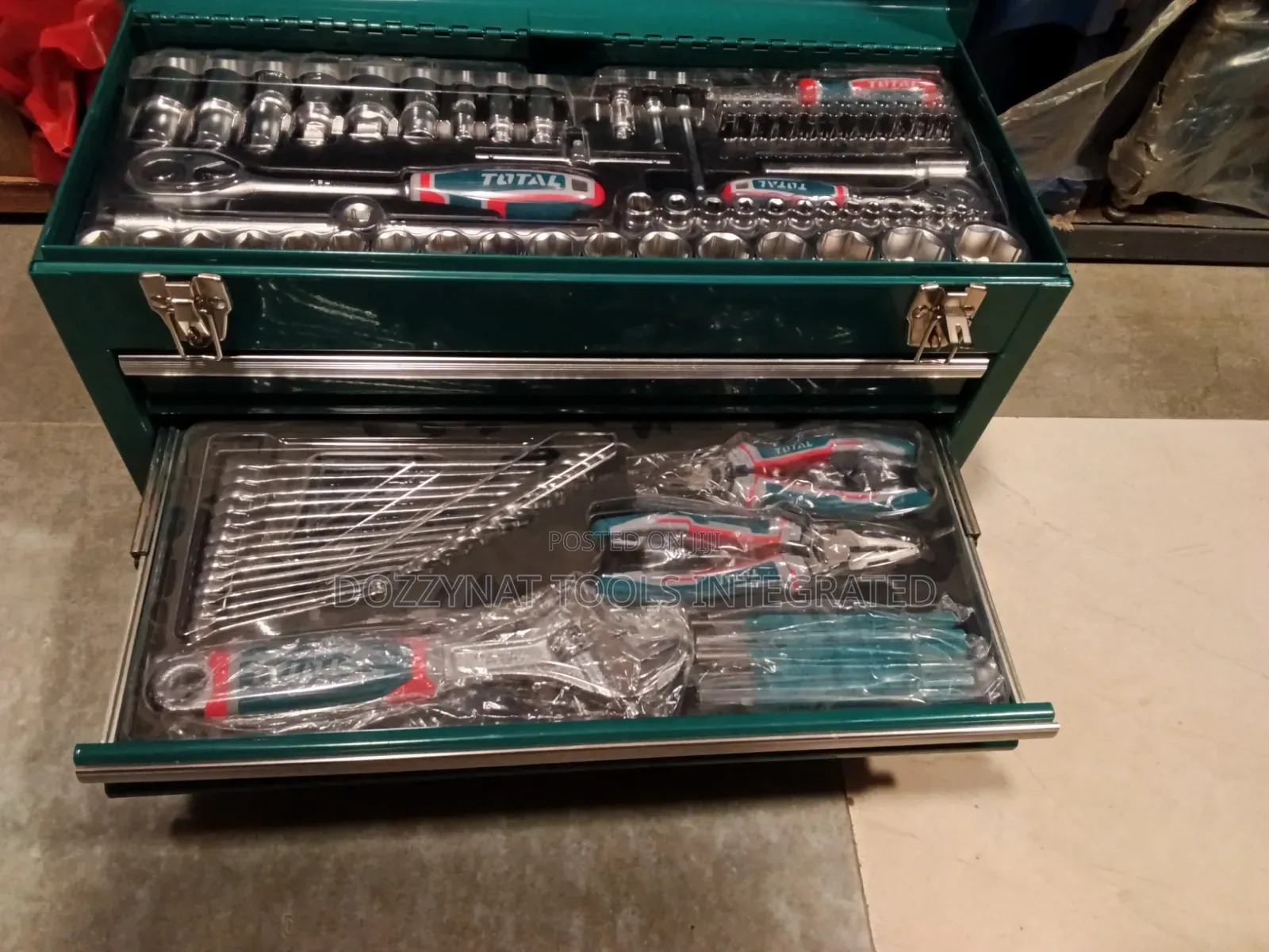 132 PCS Total Tools Box Set
