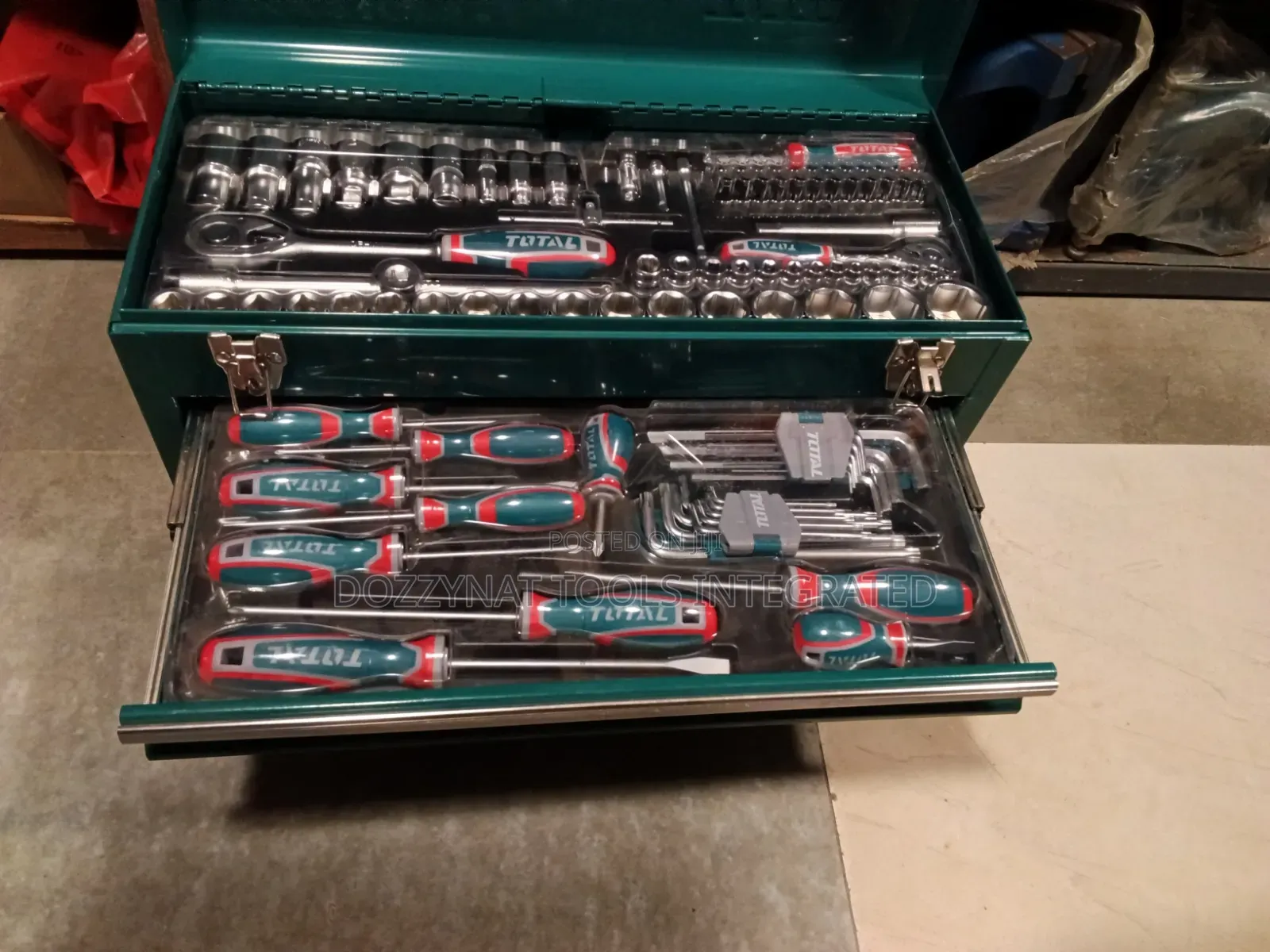 132 PCS Total Tools Box Set