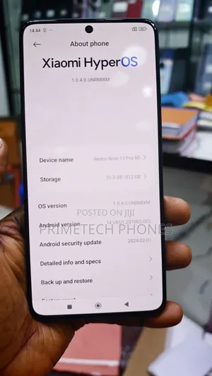 Xiaomi Redmi Note 13 Pro 5G 512 GB Black