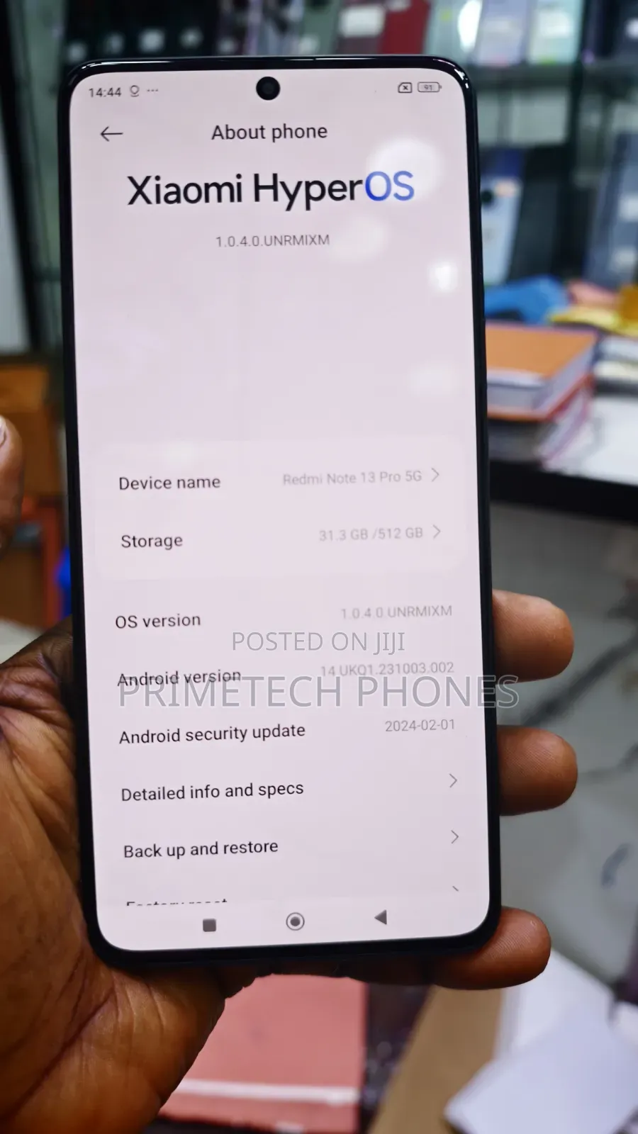 Xiaomi Redmi Note 13 Pro 5G 512 GB Black
