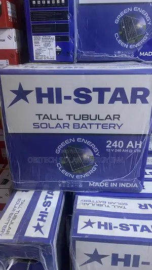 240Ah 12V Hi-Star Tubular Battery