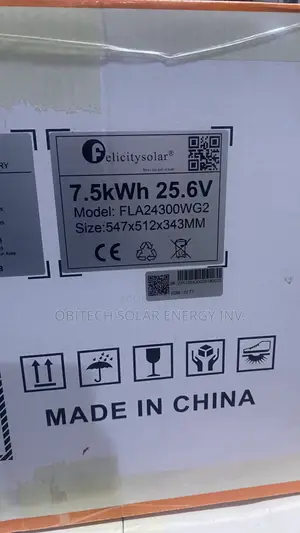 7.5kWh 24V Felicity Lithium Battery