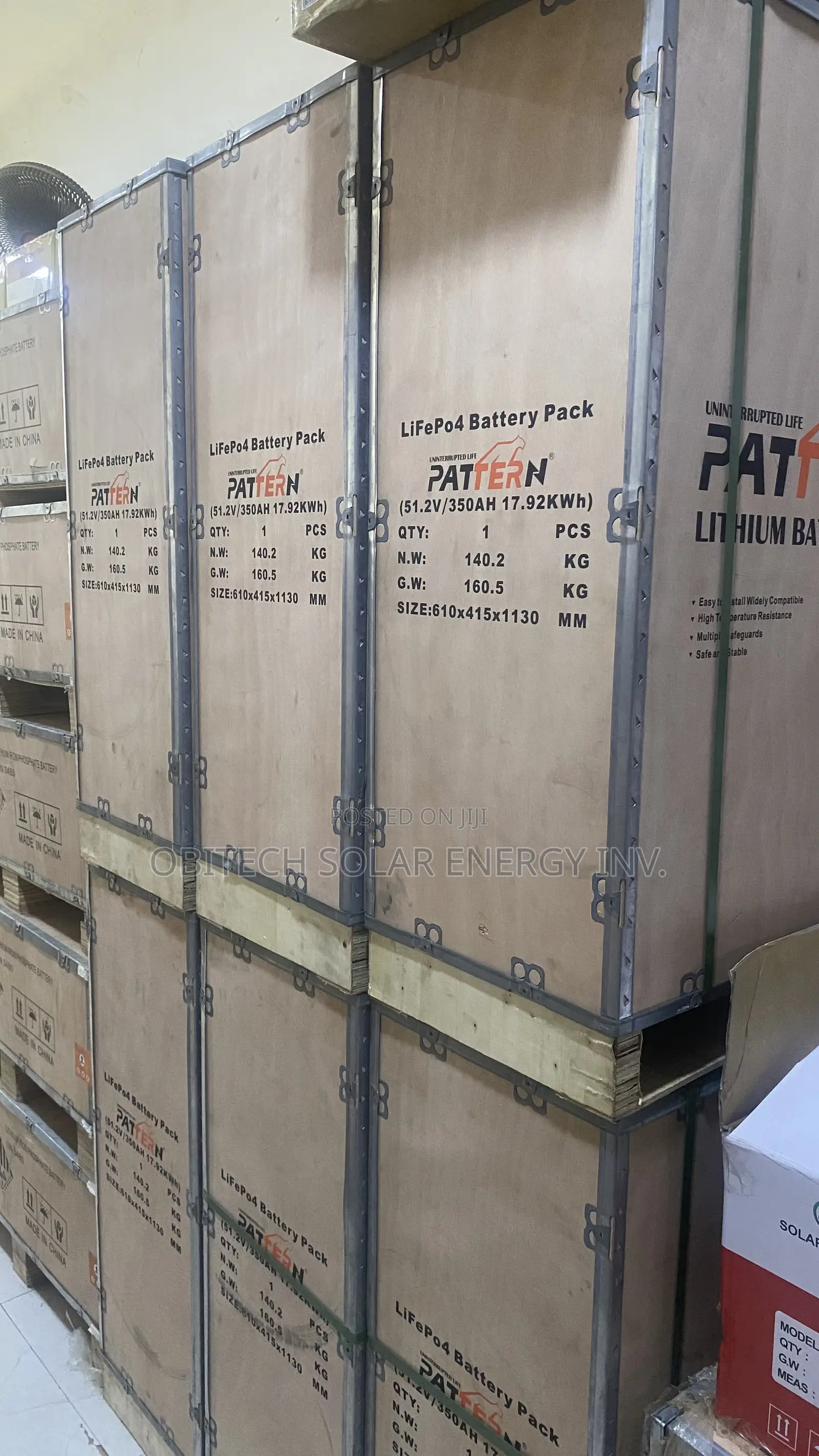 17kwh 48V Pattern Lithium Battery
