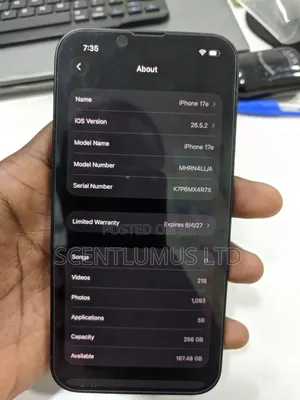 Apple iPhone 17e 256 GB Black