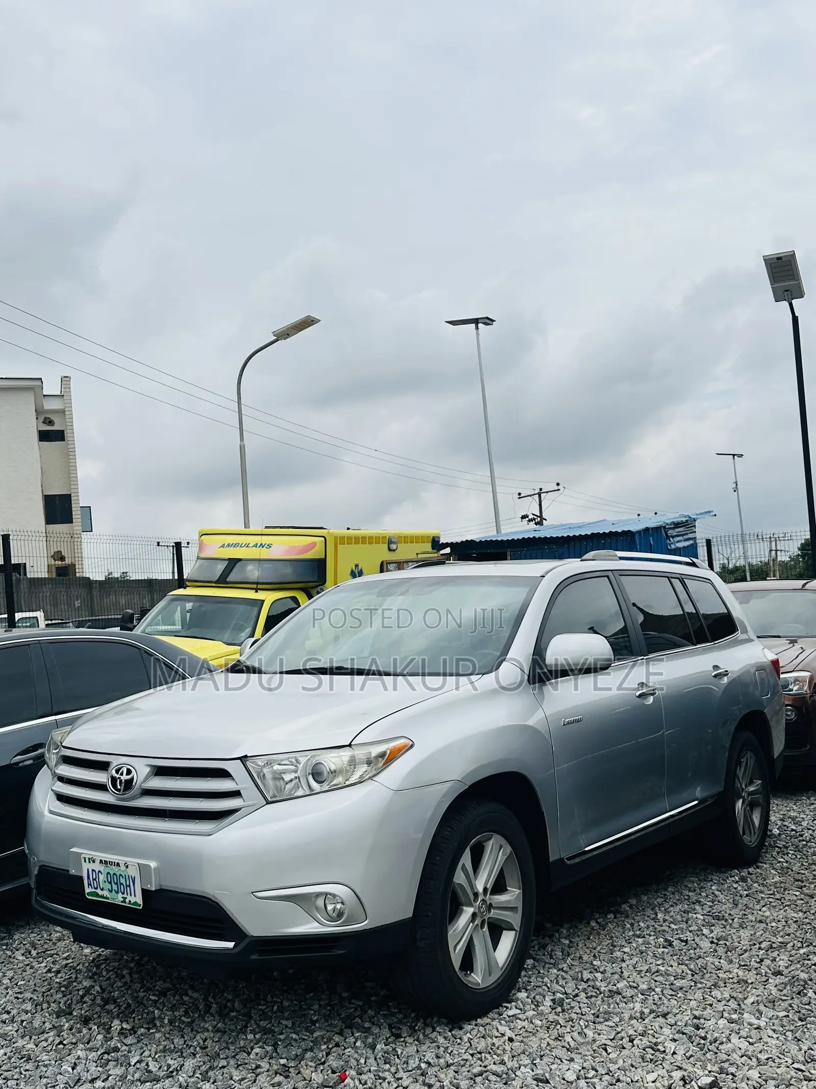 Toyota Highlander Limited 2012 Silver