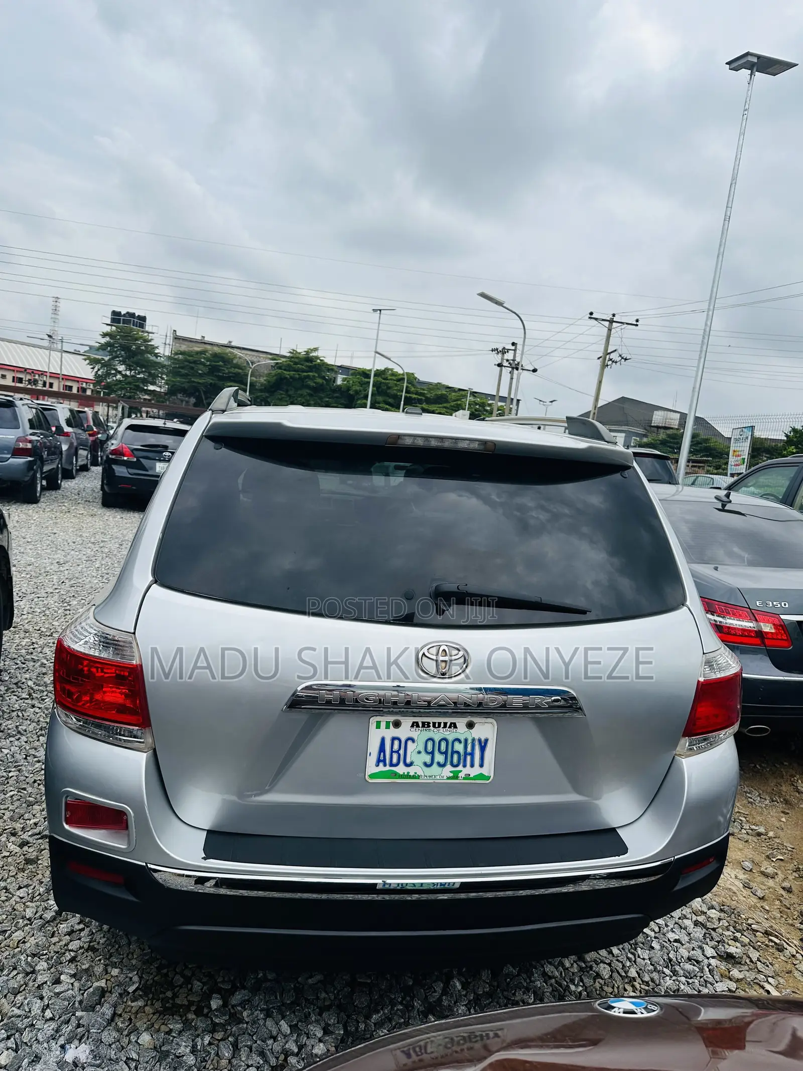 Toyota Highlander Limited 2012 Silver