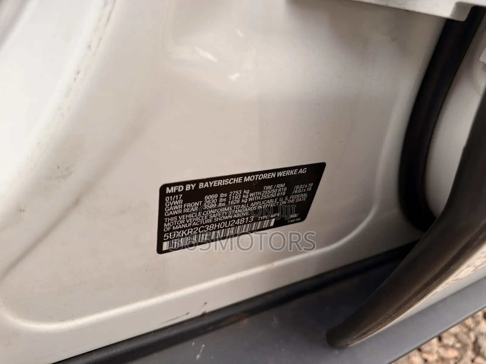 BMW X5 2017 White