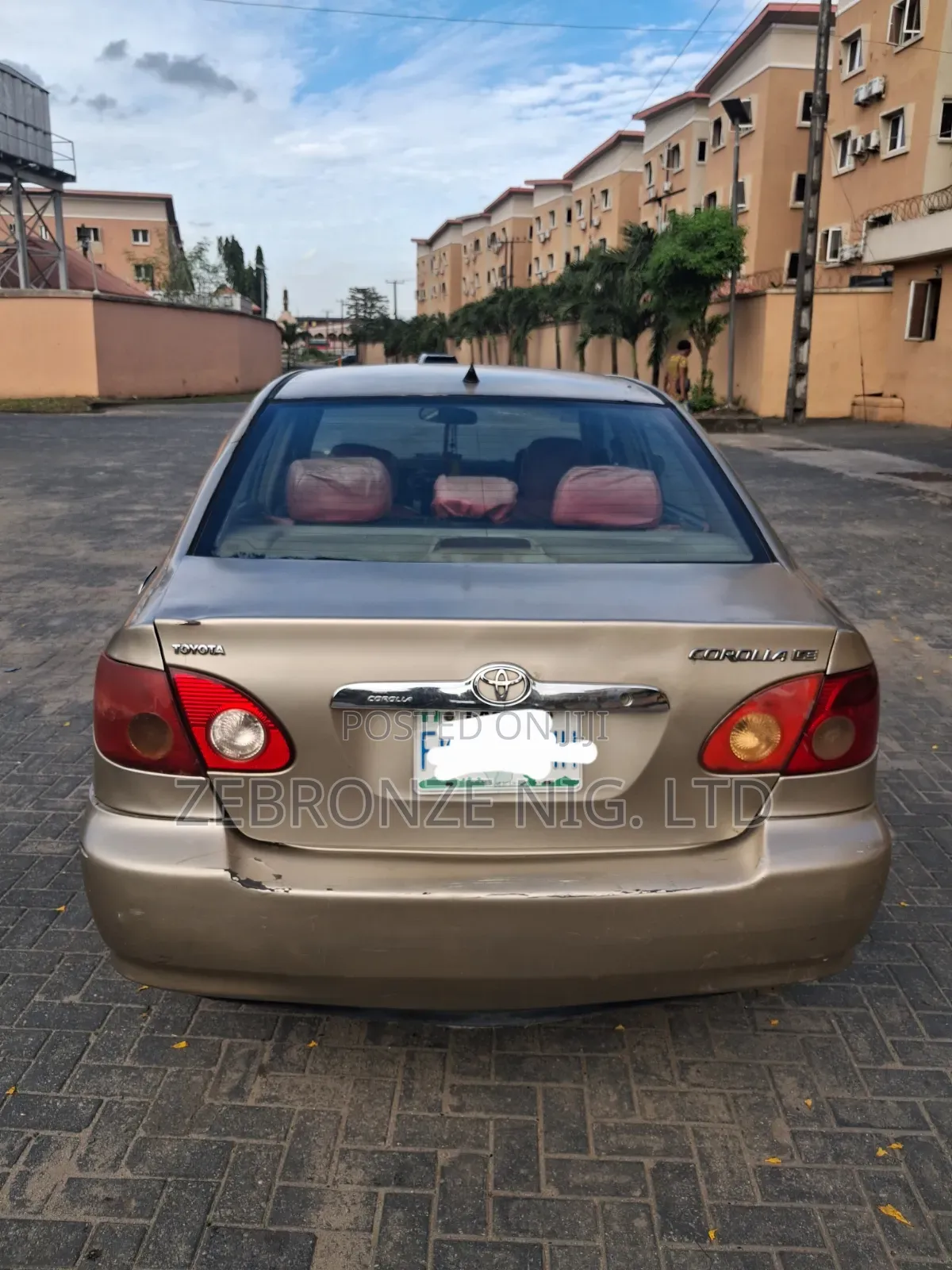 Toyota Corolla 2007 Gold