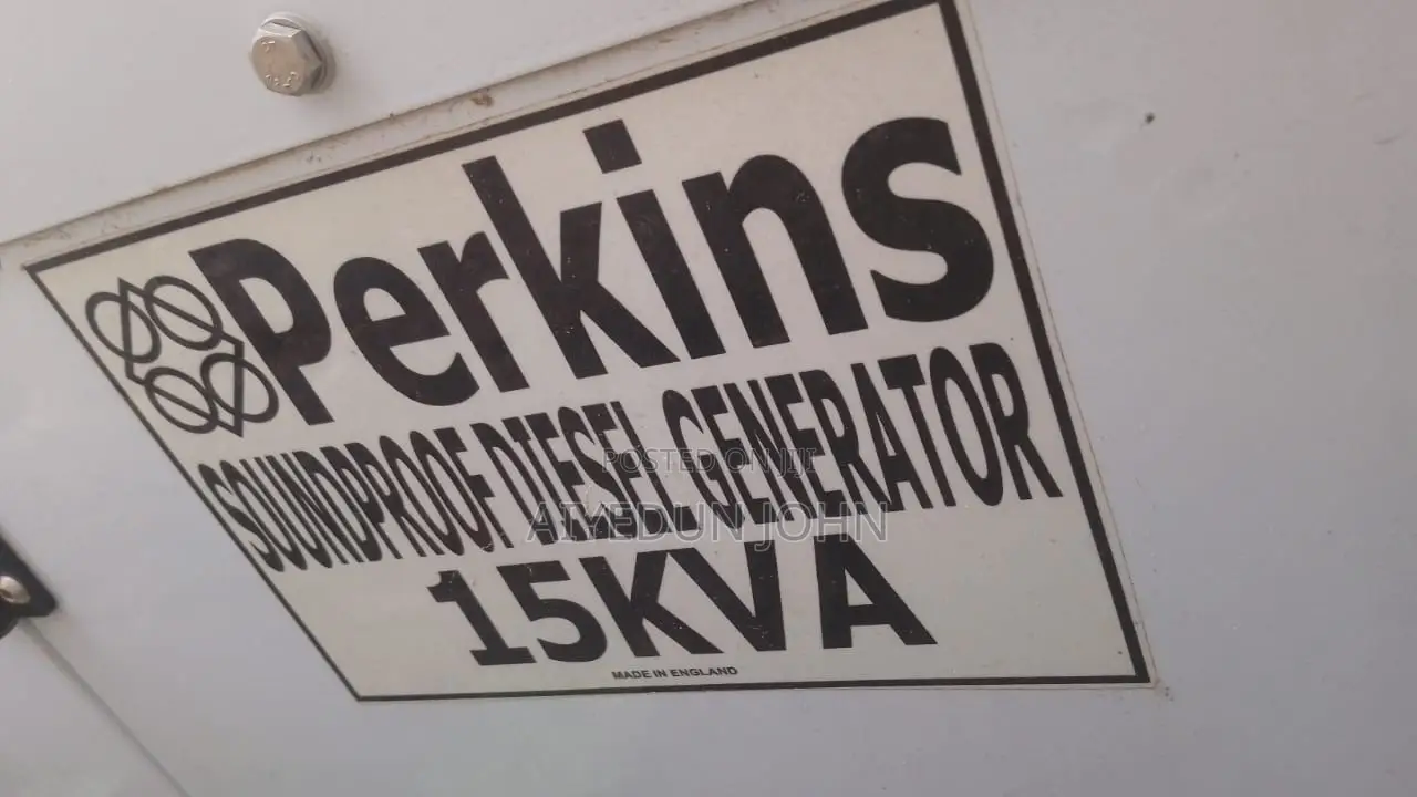 Perkins Sunproof Disel Generator