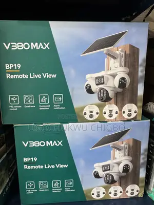 V380 Max Four Lens PTZ 4g Camera