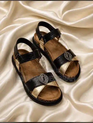 Multicolor Metallic Platform Sandals ❤❤