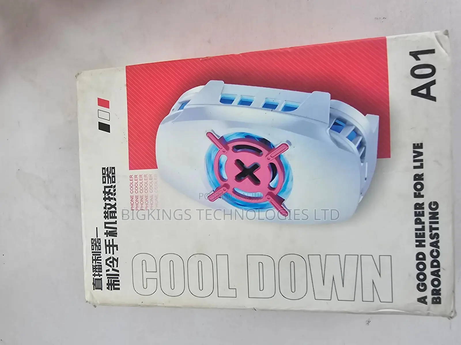 A01 Portable Semiconductor Mobile Phone Cooler
