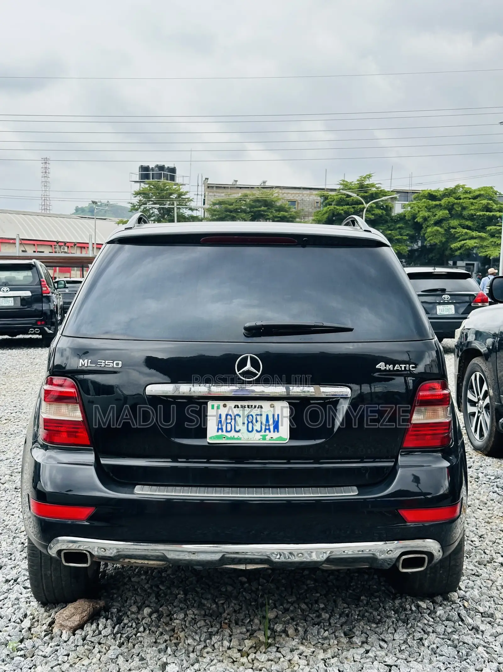 Mercedes-Benz M Class ML 350 4Matic 2008 Black