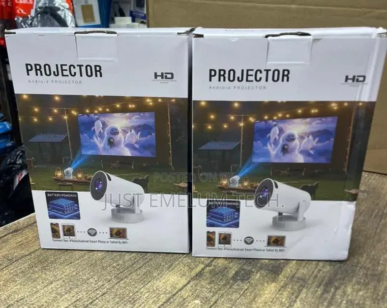 Rechargeable Android Projector With Netflix, and Youtube Features