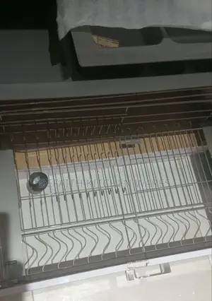 80cm Pull Out Drawer Plate Rack