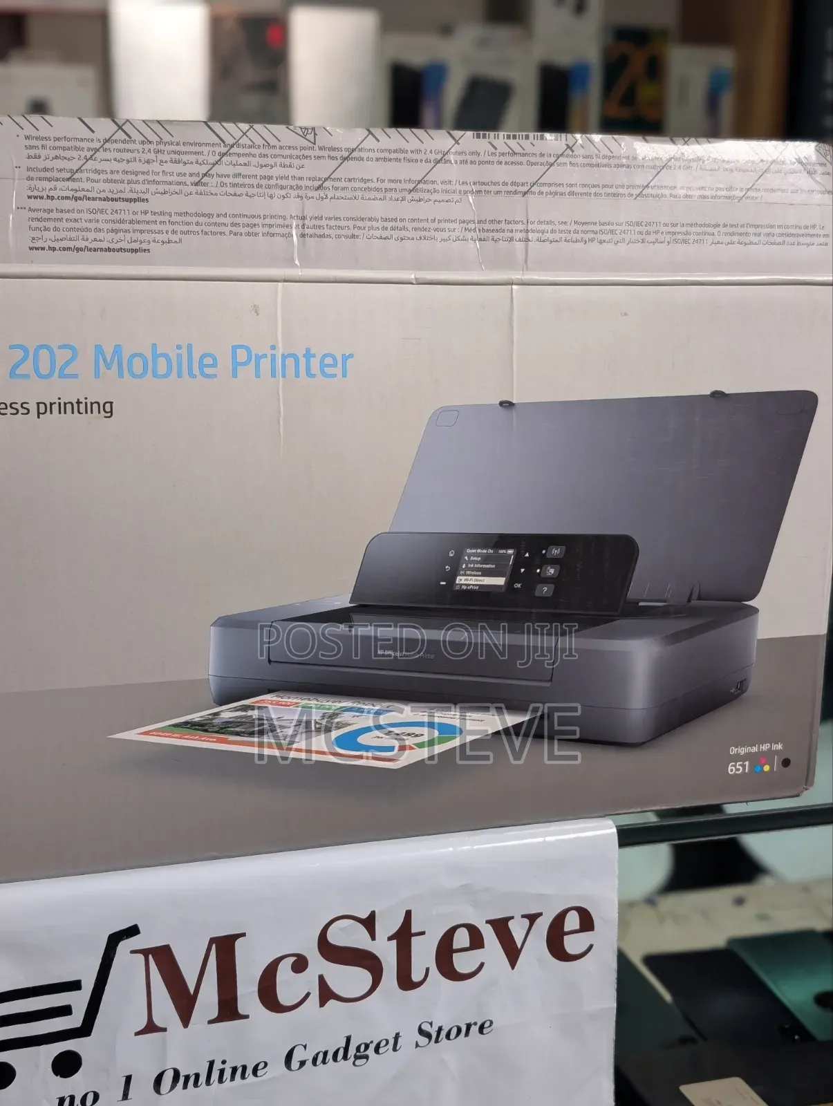HP Officejet 202 Mobile Printer on the Go