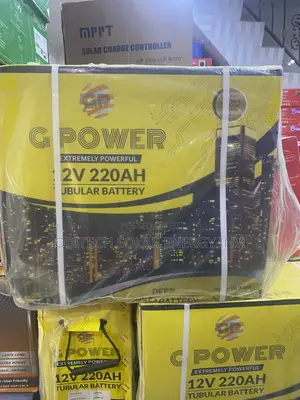 220AH 12V G Power Tubular Battery