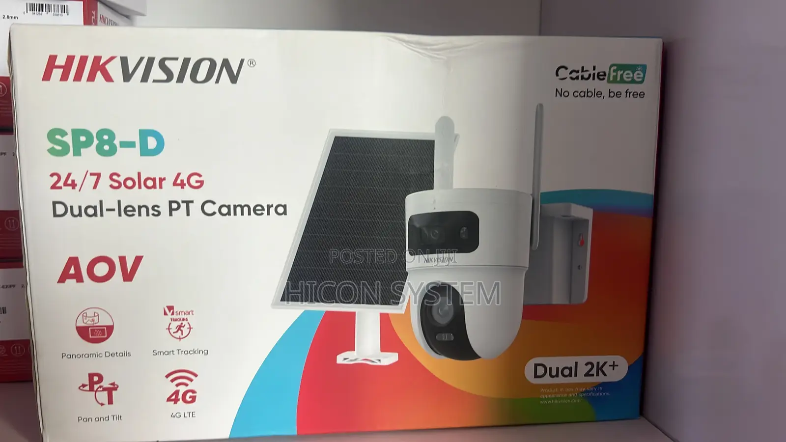 Hikvision Dual Lens Solar Camera