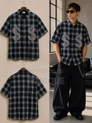 Short-Sleeve Button-Up Shirt