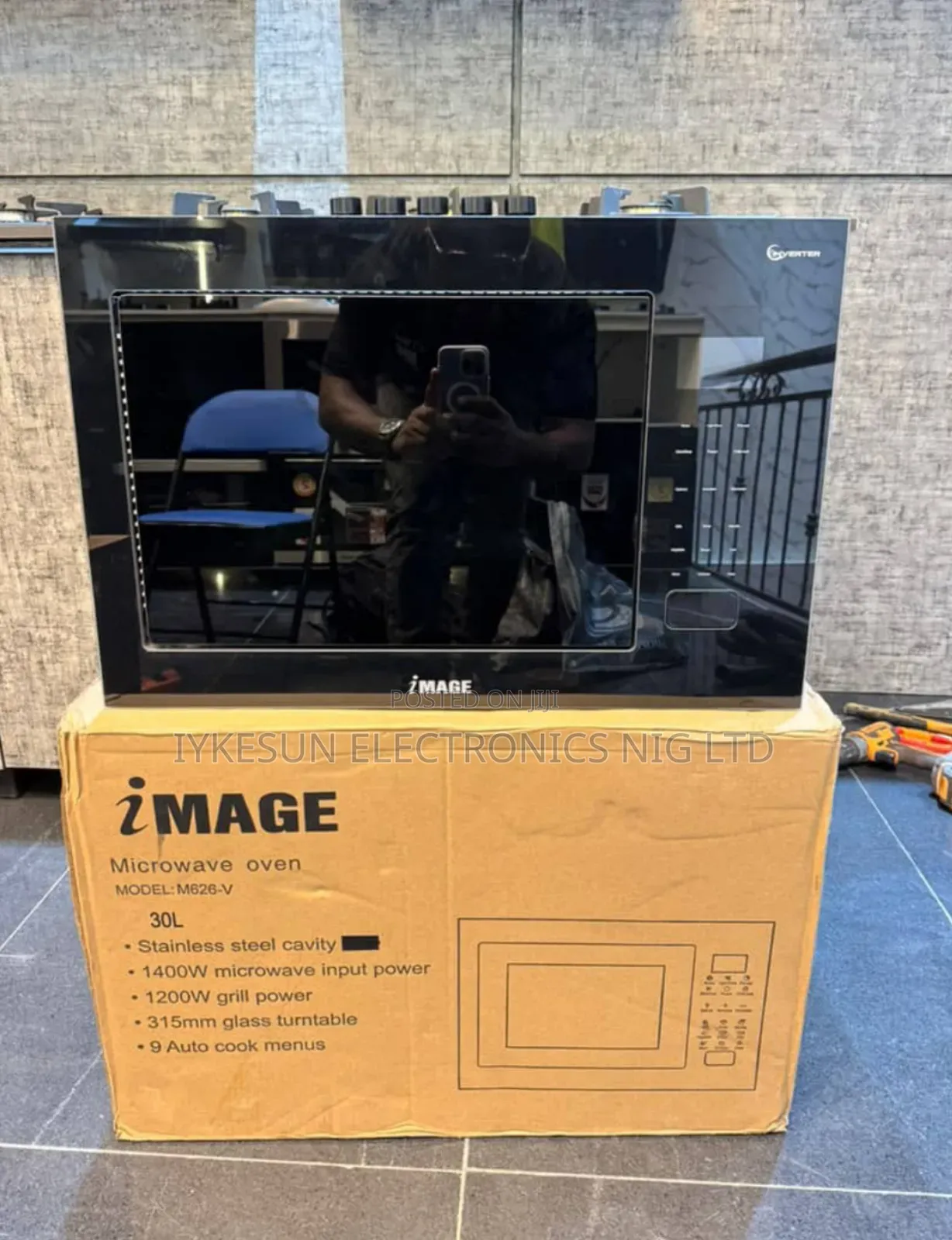 Original IMAGE Built-in 30Litters Inverter Automatic Digital Microwave