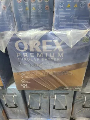 240ah/12v Orex Tubular Battery