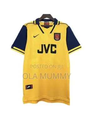 Arsenal 1996/1997 Retro Away Classic Jersey