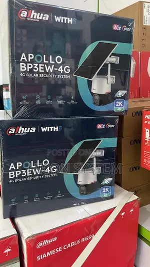 Dahua Solar PTZ Camera