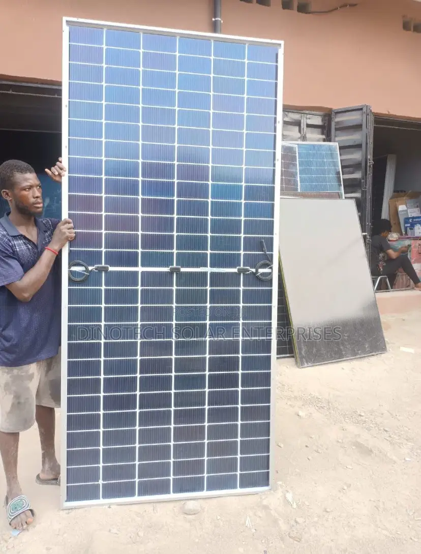 650w 156cells Jinko Solar Bifacial Half Cut Panel