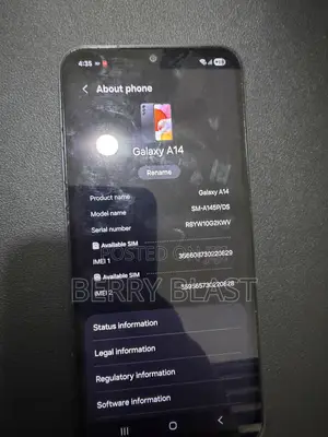 Samsung Galaxy A14 64 GB Black