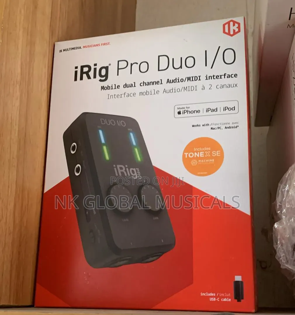 Irig Pro Dual 1/0 Audio Mid Interface