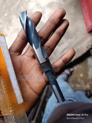 Twist High Speed Steel (HSS) Reduced Shank Drill Bit Set 25/32" USA