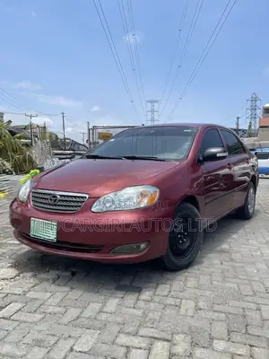 Toyota Corolla 2007 Red