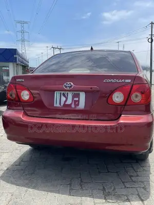 Toyota Corolla 2007 Red