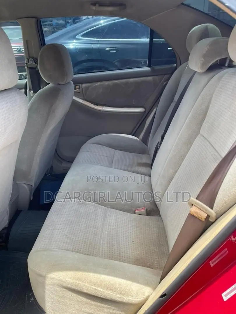 Toyota Corolla 2007 Red
