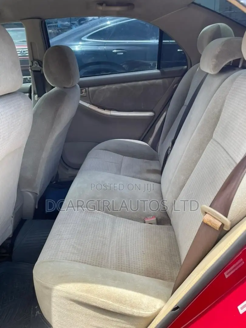 Toyota Corolla 2007 Red