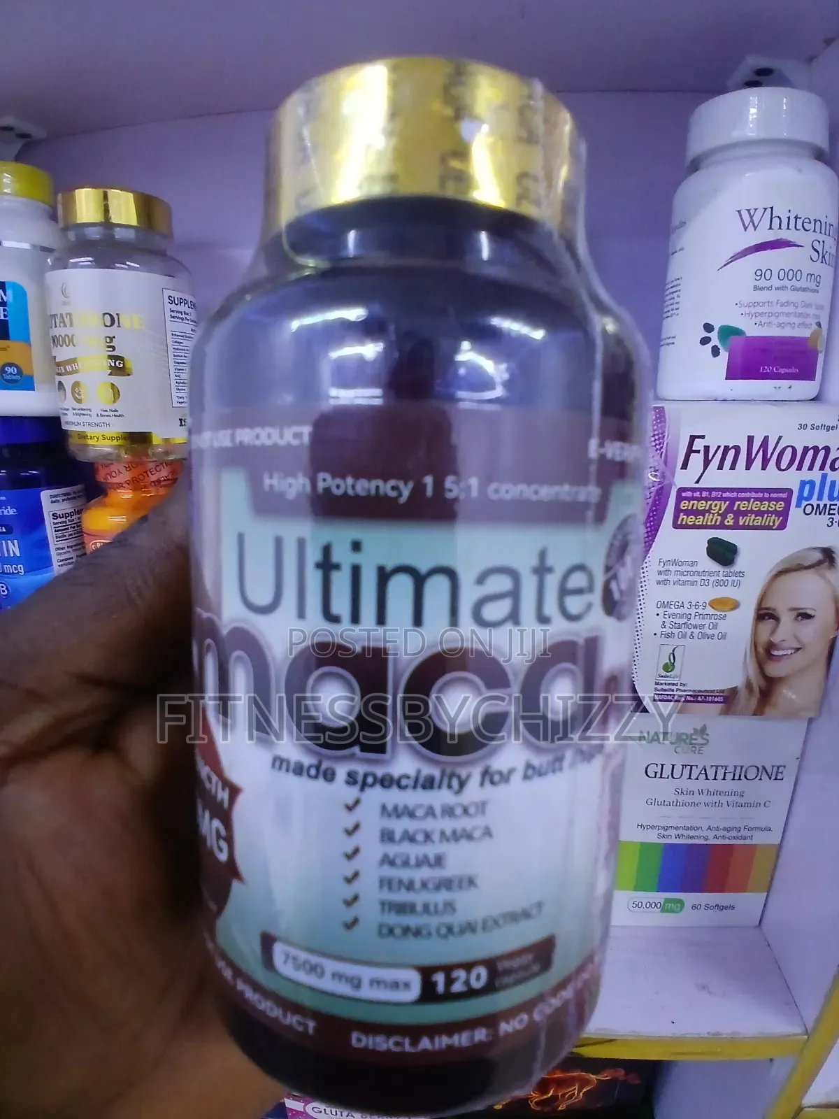 Ultimate Maca Plus Max Strength 7500mg X 120 Capsules