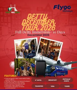 Lagos: 10-Day Detty December Tour With Hotel & Transfers