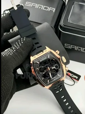 Sanda Digital and Analog Men's Wristwatch