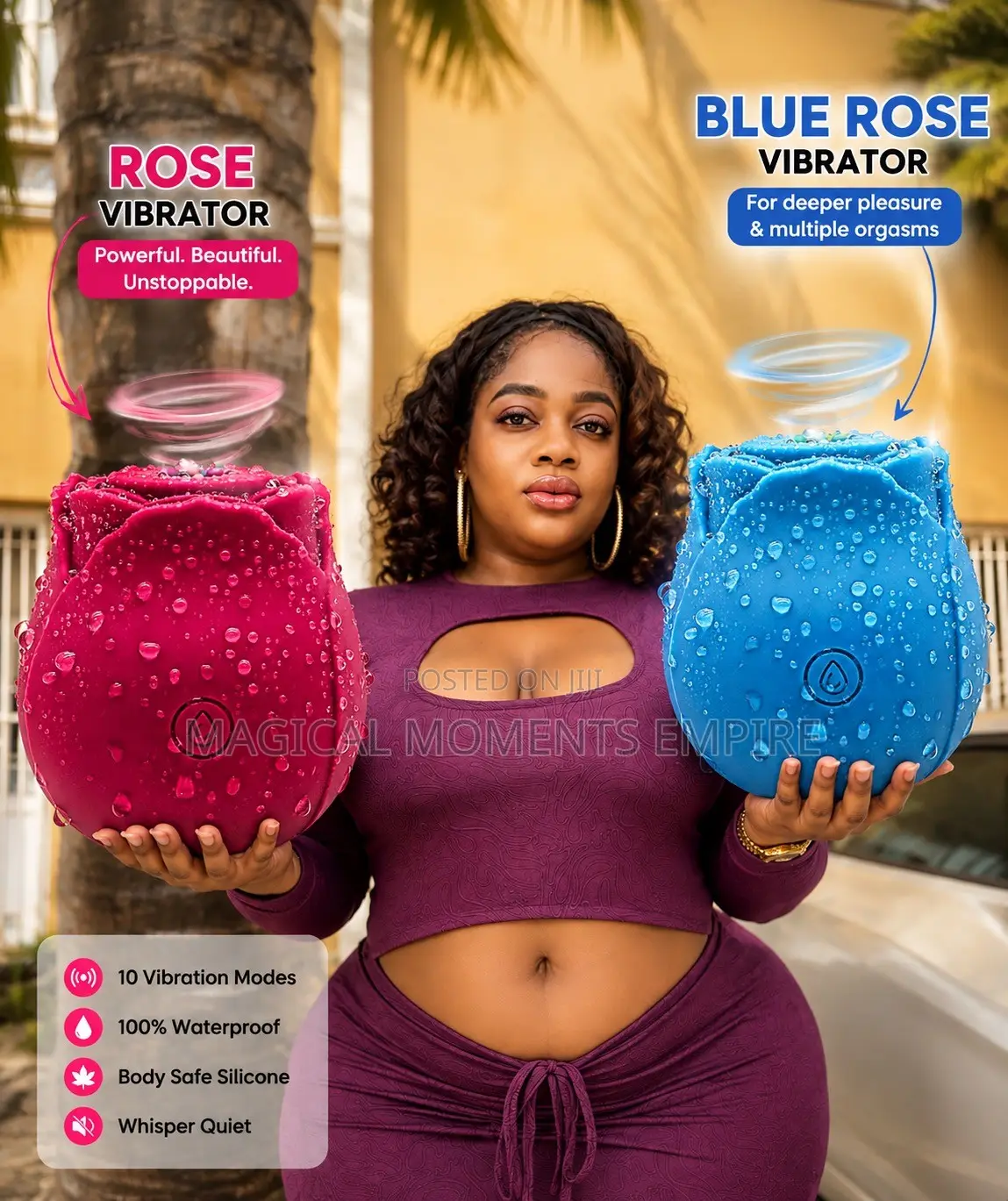 Rose Shaped Vibrator