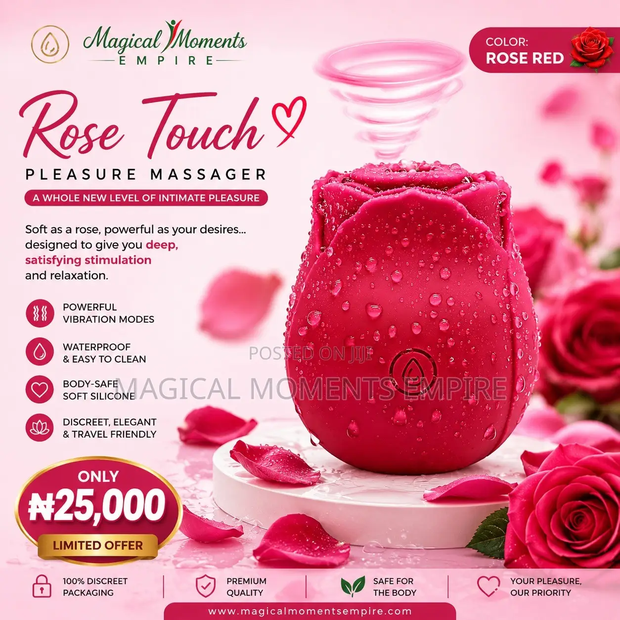 Rose Shaped Vibrator