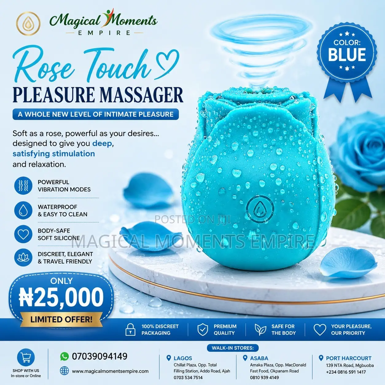 Rose Shaped Vibrator