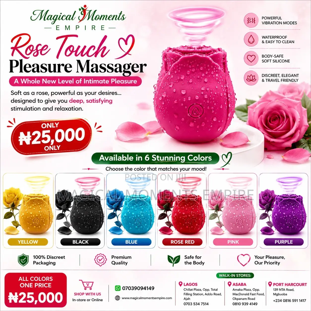 Rose Shaped Vibrator
