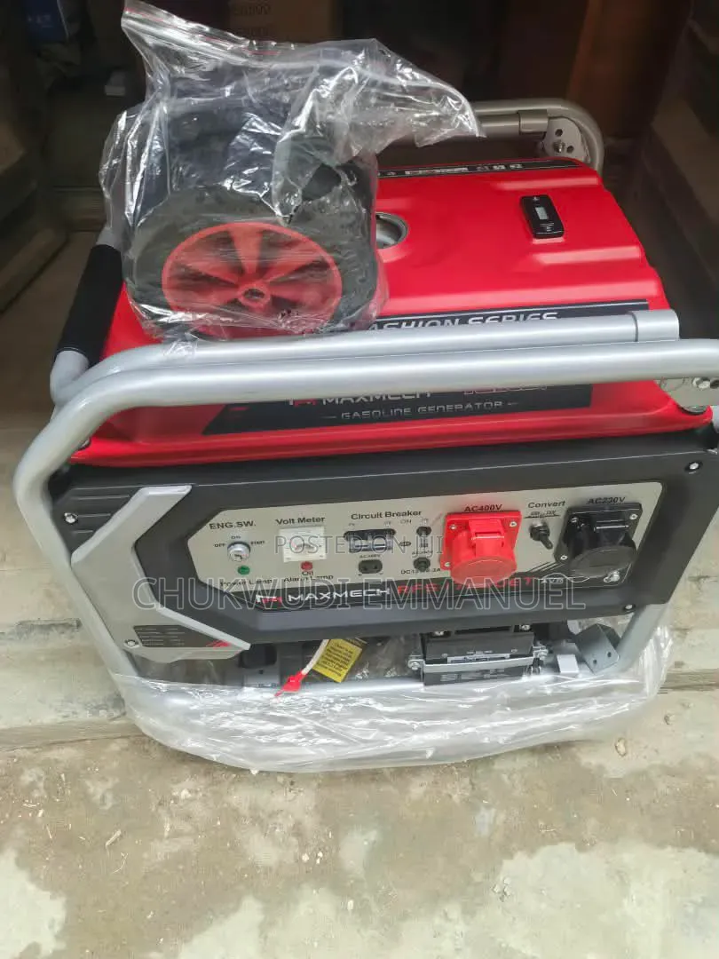 Original 15kVA Maxmech 3-Phase Generator With 100% Copper
