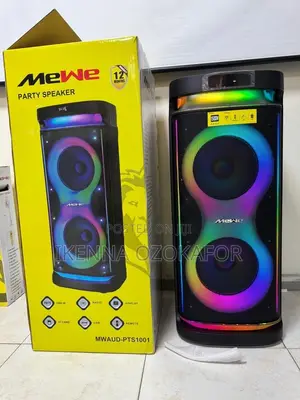 MeWe Rechargeable Indoor Outdoor Speakers