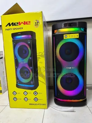 MeWe Rechargeable Indoor Outdoor Speakers