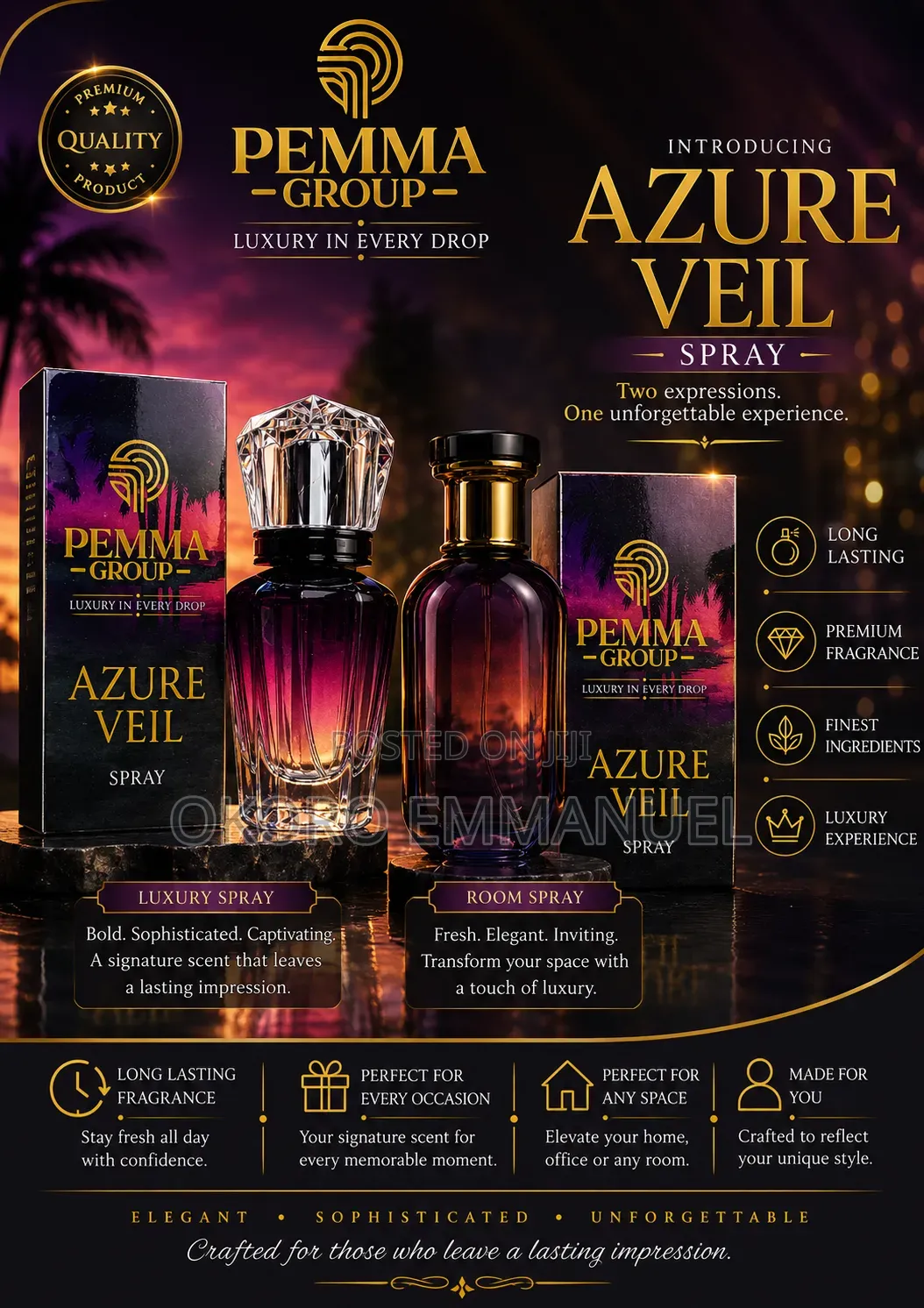 PEMMA Azure Veil Spray Perfume