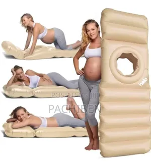 Pregnancy Bed Available in 2 Colour's Pink and Nude( Carton Colour)