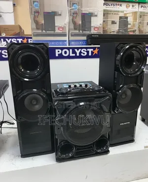 Original Polystar Premium High Powerful Home Theater System 25000Watts